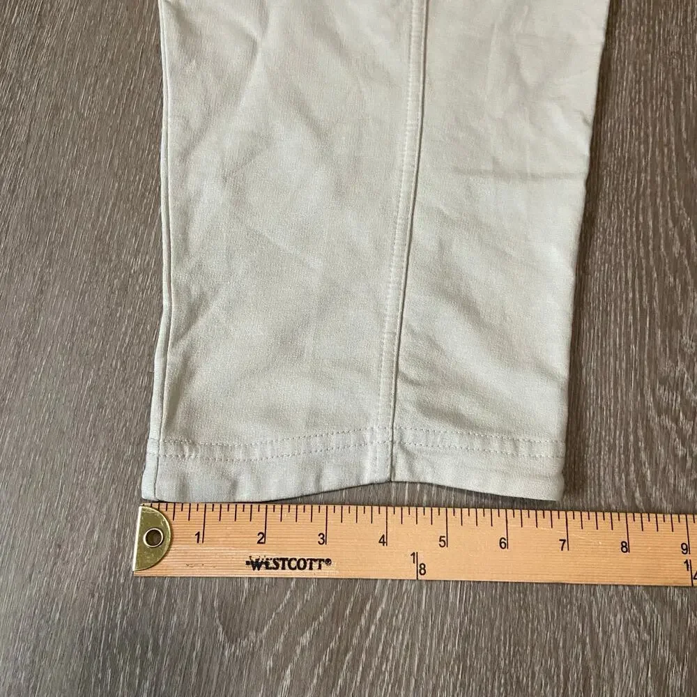 Prana Mindful Movement Harem Pant Women's M Almond Relaxed Mid Rise Tapered Leg - Picture 11 of 12